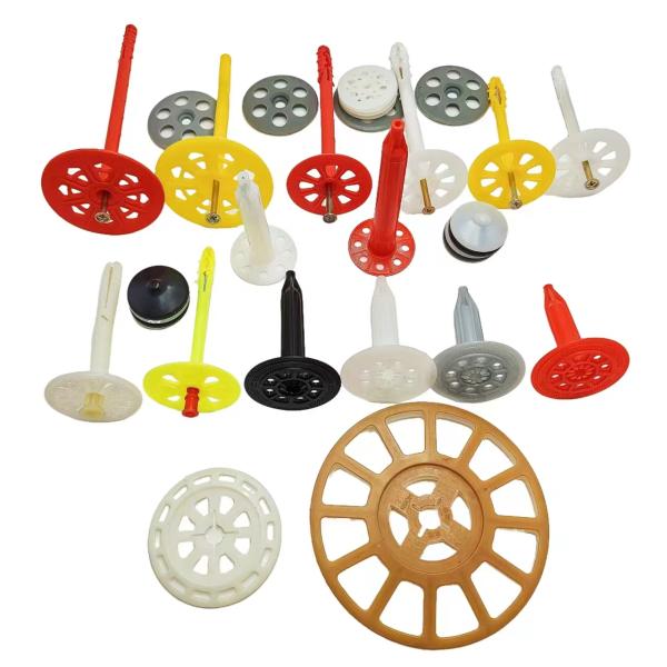 Hdpe Shooting Nail Plastic Insulation Nails Wall Insulation Nail Insulation Fastener