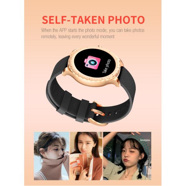 110mA 1.09" TFT Waterproof Heart Rate Bracelet BT4.0 IP67