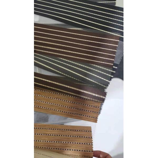 Dual layer Zebra Shades For Windows Semi Blackout UV Resistant