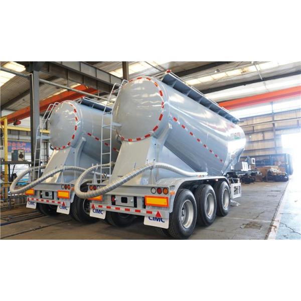 Aluminum Alloy Tri Axle CIMC Pneumatic Dry Bulk Trailers