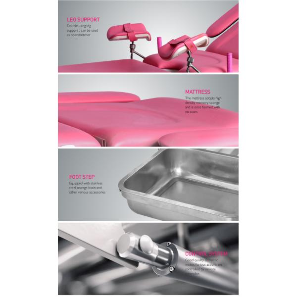 Gynecological Obstetric Table Delivery Bed Operation Table Medical Manual For Child Birth