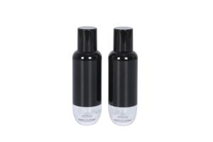 Cheap Combination Cosmetic Packaging Set 35ml Acrylic Skin Base Foundation Bottle And 10ml Eye Shadow Jar wholesale