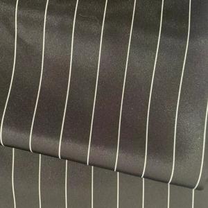 Cheap Ventilate Imitated Silk Fabric 150Dx150D 130GSM Shiny Lamination wholesale