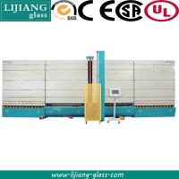 China Intelligent Vertical Edge Deleting Machine For Low - E Glass And Double Glazing Glass for sale
