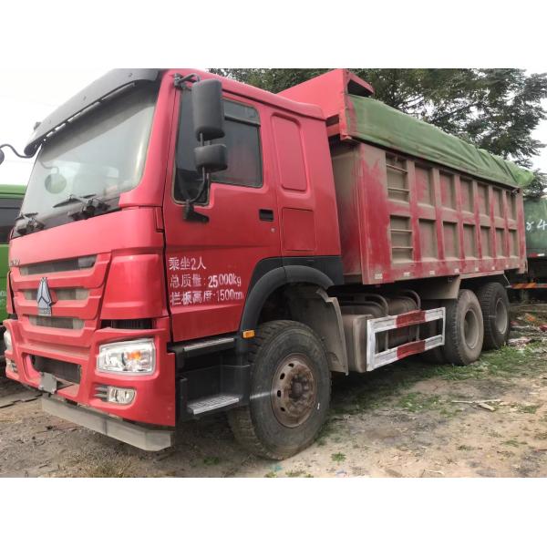 HOWO 330 Used Dump Trucks Second Hand Construction Machinery With Good Qualtiy