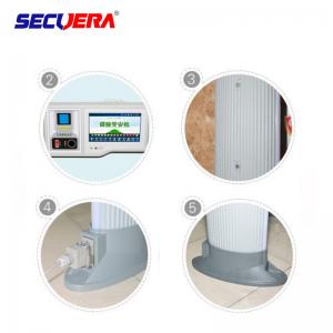 Cheap Touch Screen Door Frame Metal Detector , Pass Through Metal Detector 24 Detecting Zone wholesale