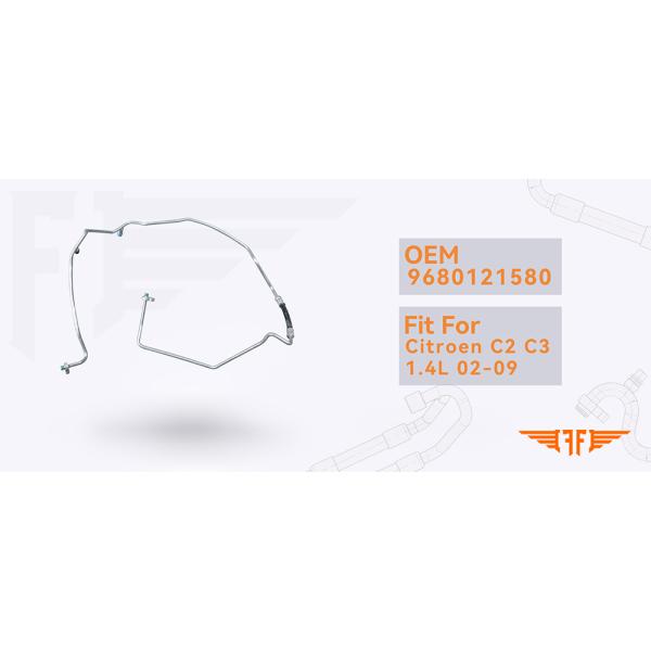 Citroen C2 C3 9680121580 Aluminum Discharge AC Hose Suitable For 02-09 1.4L