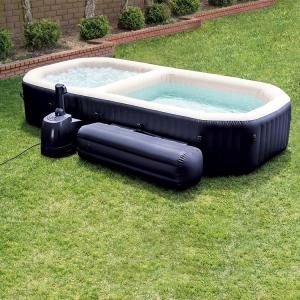 6 Person Adult Inflatable Spa Bathtub Freestanding Inflatable Hot Tub