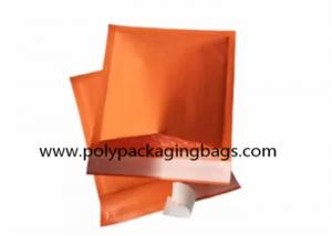Cheap Orange Self Seal Padded Kraft Bubble Mailer Envelopes wholesale