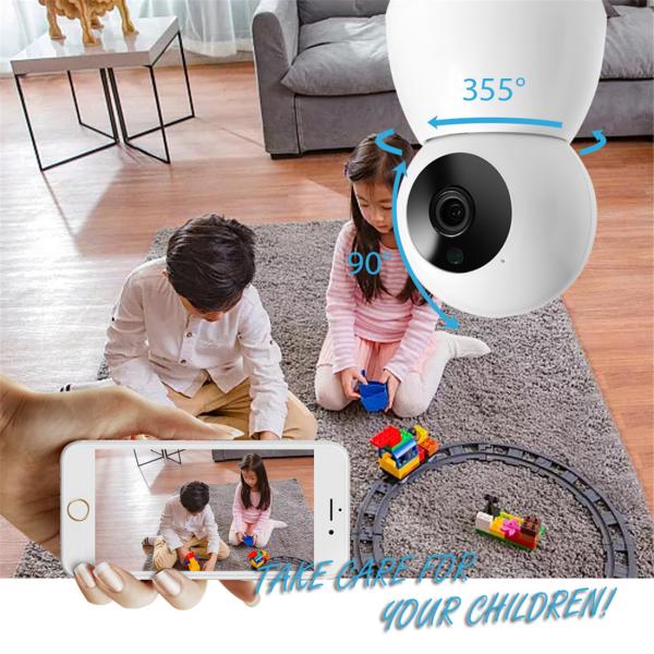 1080P Tuya Wifi IP Camera Pan/Tilt for Home and baby monitoring(JY-P05-2MP)