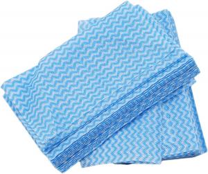 Cheap Interfolded Nonwoven Cleaning Cloth , Practical Non Woven Reusable Kitchen Towels wholesale