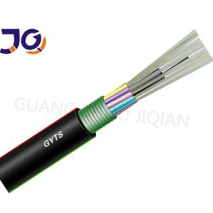 Cheap Black G652D 250μM Fiber Steel Tape Armoured Cable wholesale