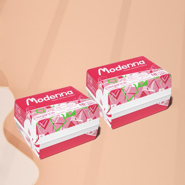 Hot sale cotton disposable day use brand name organic cotton sanitary napkin panty liner