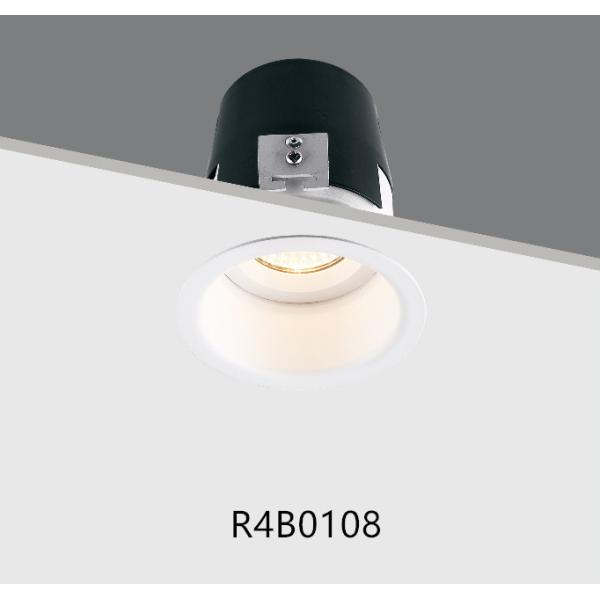 Quality IP20 MR16 GU10 Led Downlights Halogen Lighting Fixture R4B0108 AC 12V Input for sale