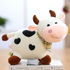 Cheap Hand Washable Home Decoration Cow Plush Doll wholesale