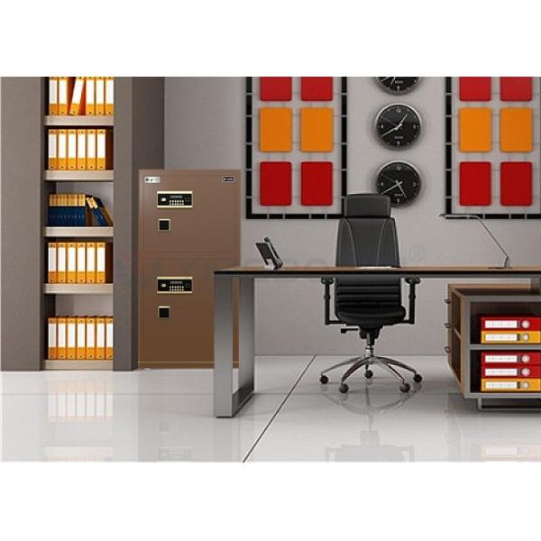 Double Door Electronic Lock Office Safe Box Dual Alarm YB/N7-120D
