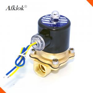 China Diesel Oil Water Solenoid Valve 1 Inch Normally Closed High Temp Resistant on sale