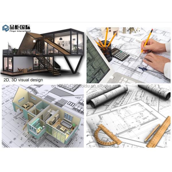 Quick Assembly Portable Flat Pack Container House for Modern Office Beach House and Construction Engineering Camps