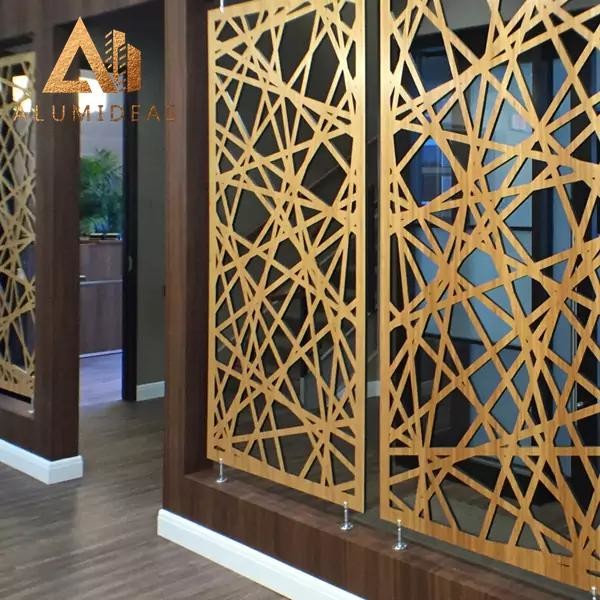 3mm Architectural Cladding Laser Cut Aluminum Screen