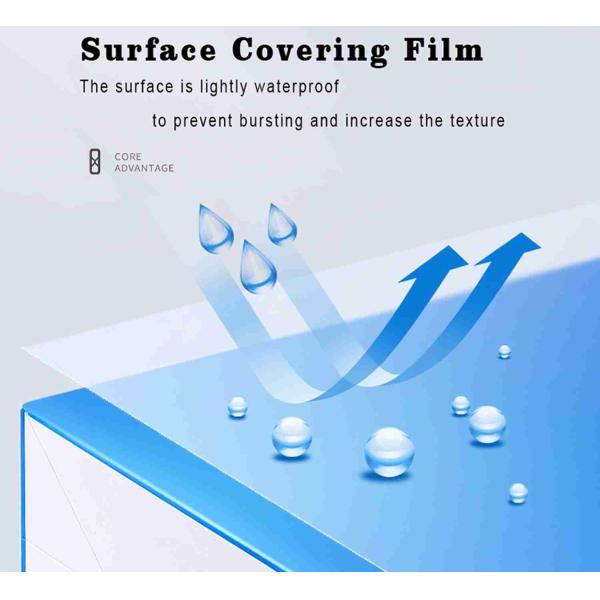 8x8x26 White Kraft Boutique Paper Bag Shopping With Ribbon Handles