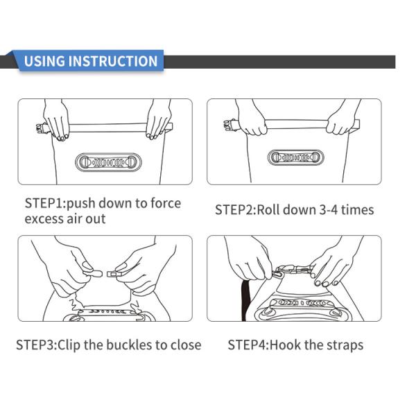 500D PVC Bicycle Hydration Backpack Outdoor Sport Hiking Dry Bag