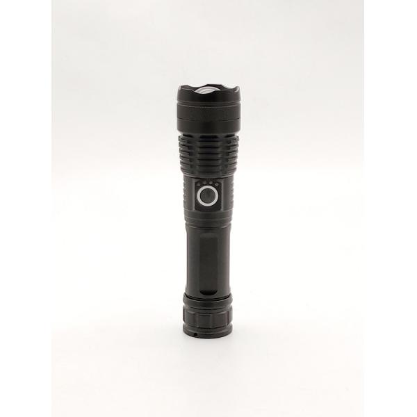 10W LED Flashlight Aluminum P50 18650 Lithium Battery 4.3x16.6(18.4)Cm 800lm Rechargeable LED Flashlight Torch