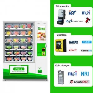 China Fresh Healthy Sandwich Vending Machine For Drinks Combo on sale