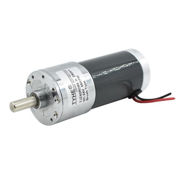 Custom Low Noise 42mm Gearbox Low Rpm 24v PMDC brushless Micro Dc Gear Motor