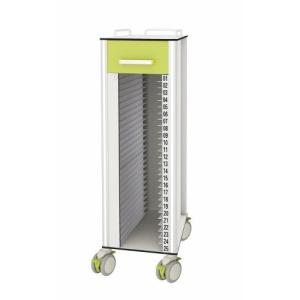 Cheap Centerlocking 40 Compartments Hospital Medicine Trolley wholesale