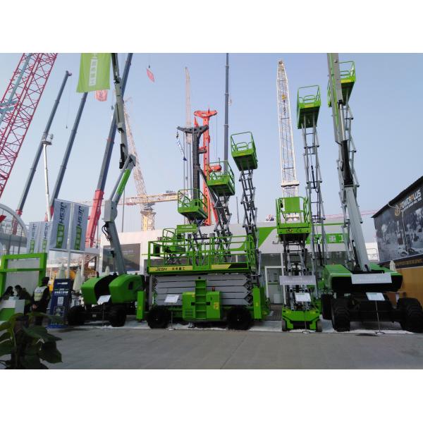 Mobile Hydraulic Outdoor Scissor Lift 8 To 10m For Building And Repairs