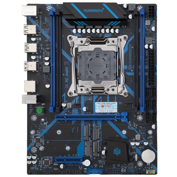 Original New X99 QD4 Motherboard LGA 2011-3 XEON X99 Intel XEON E5 2667 V4 2*16G DDR4 ECC Memory Gaming M ATX for Desktop