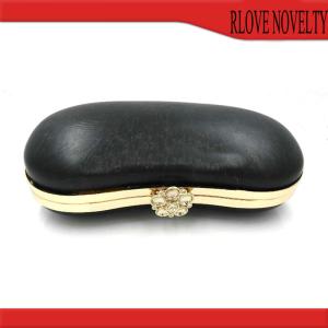Handbags Accessories Gold Custom Iron Oval Metal Purse Frame Box Clutch Bag