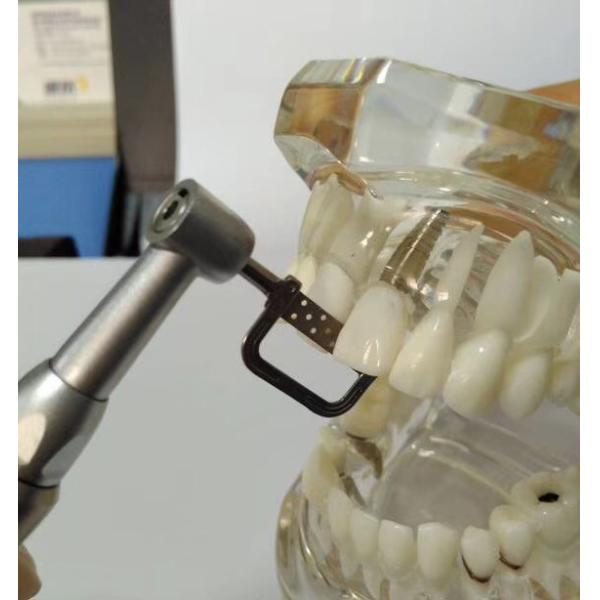 Portable Dental Handpiece Contra Angle With 10pcs Automatic Strips Reciprocating IPR system