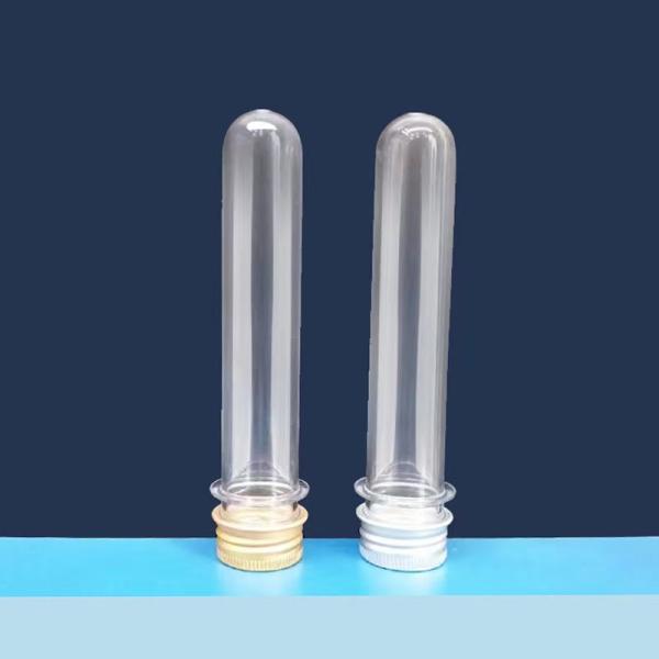 PET Embryo Tube PET Test Tube Bottle Embryo Facial Mask Test Tube Bottle Embryo Transparent