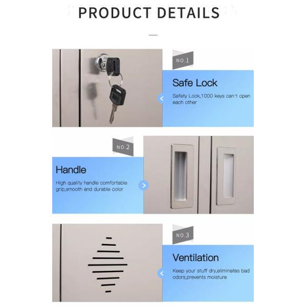 Stainless Steel 304 Key Locker Clean Room Equipments 0.14cbm Medical Cabinet