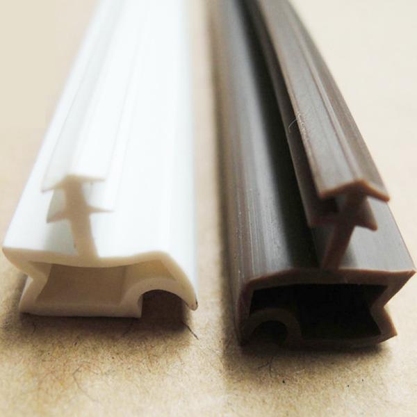 Door Sealing Silicone TPE PVC Wooden Door Slot Type Sealing Strip for Doors