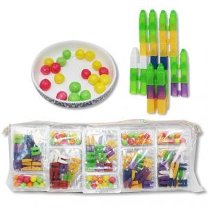 Cheap Novelty Puzzle DIY Building Blocks Toy With Compressed Candy wholesale