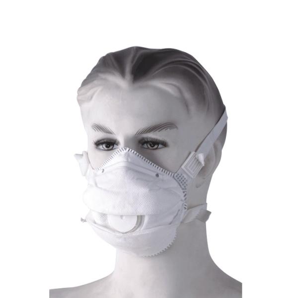 CE 149 FFP2 Non-Woven Folded Valved Respirator Dust Mask for Indoor Outdoor Protection