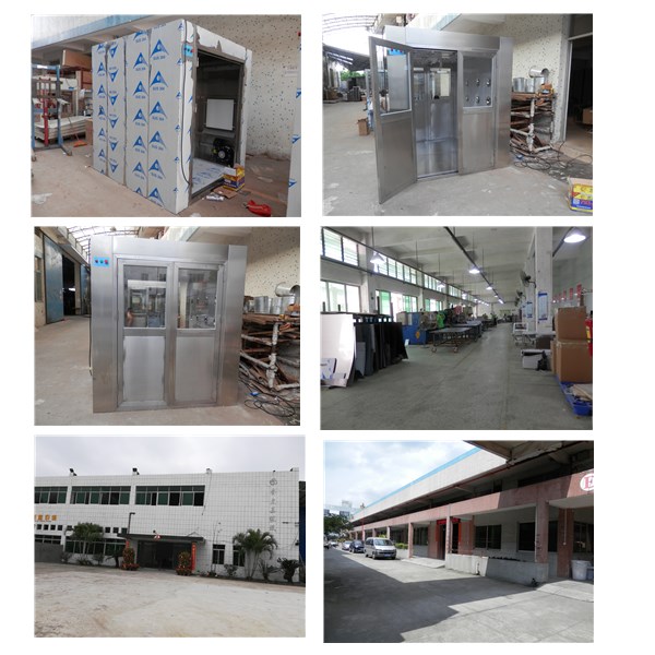 Powder Coated Steel Outside Air Shower Cabinet Anti - Static System