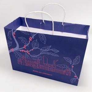 Cheap Colored Craft Custom Printed Paper Bags Recycled With Sticky Paper Handle wholesale