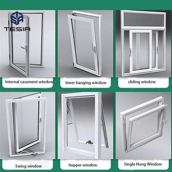 Tesia Double Glazed Temperated High Quality Aluminum Alloy Sliding Windows and Doors