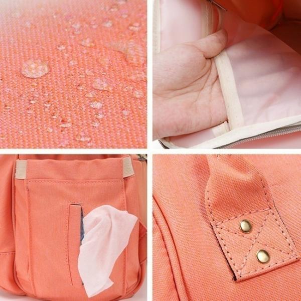 Large Capacity Baby Diaper Backpack , Waterproof Baby Change Rucksack