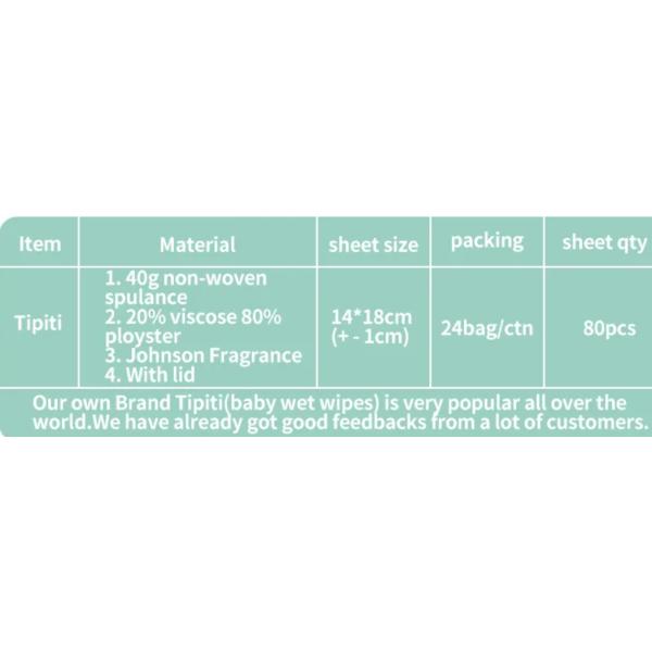 Baby Cotton Wet Wipes Disposable Wipe Sensitive New Born