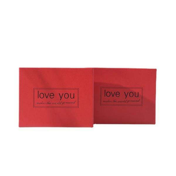 Cardboard Paper Luxury White Gift Box With Ribbon Wedding Party Souvenir Gift Box