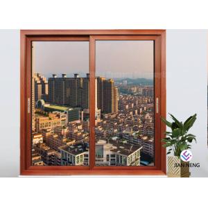 Impact Resistant Swing Open Windows , Float Glass Aluminium House Windows