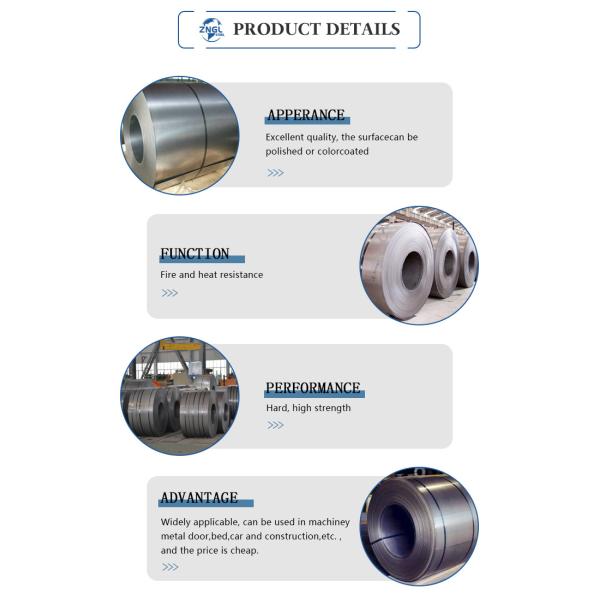 Carbon Steel Coils Hot Cold Rolled Ss 400 Q235B A36 St37 Thickness 6mm