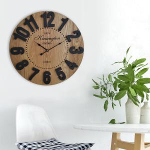 Cheap Wall Clock Vintage Wrought Quartz Motivity Decorative Wooden Clocks wholesale