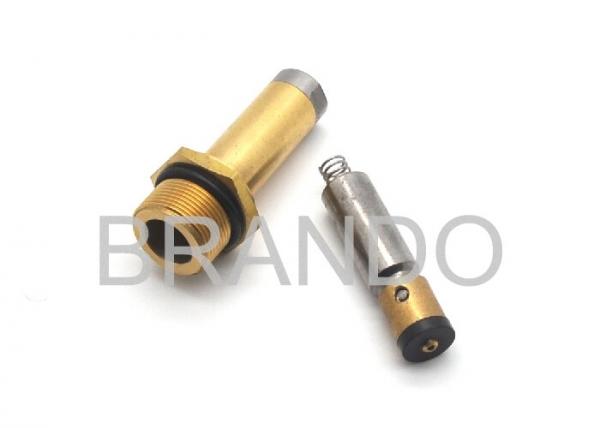 Quality 13mm Diameter Brass Tube Solenoid Stem For 12V DC / 24V DC CNG Cylinder Valve for sale