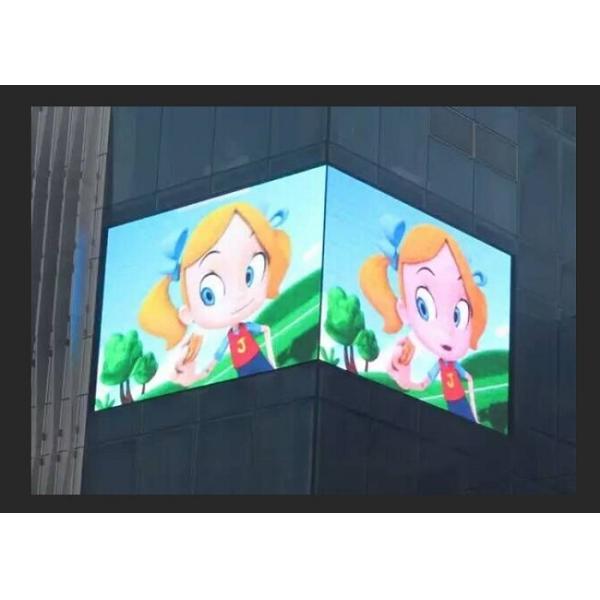 Digital Outdoor Led Billboard P4 Hd , Full Color Led Advertising Board