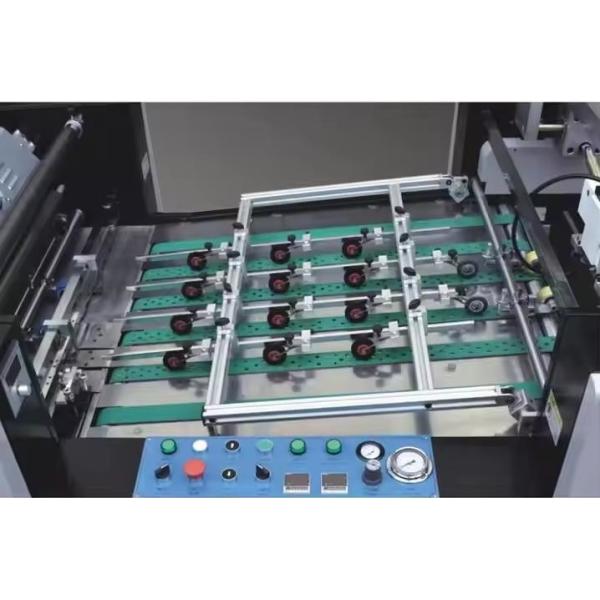 FM-800 Fully Automatic Industrial Laminating Machine For Pre Glue And Glueless Film Auto Laminator